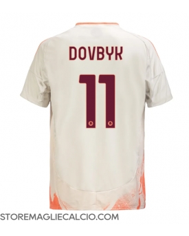 AS Roma Artem Dovbyk #11 Maglia Gara Trasferta Repliche 2024-25